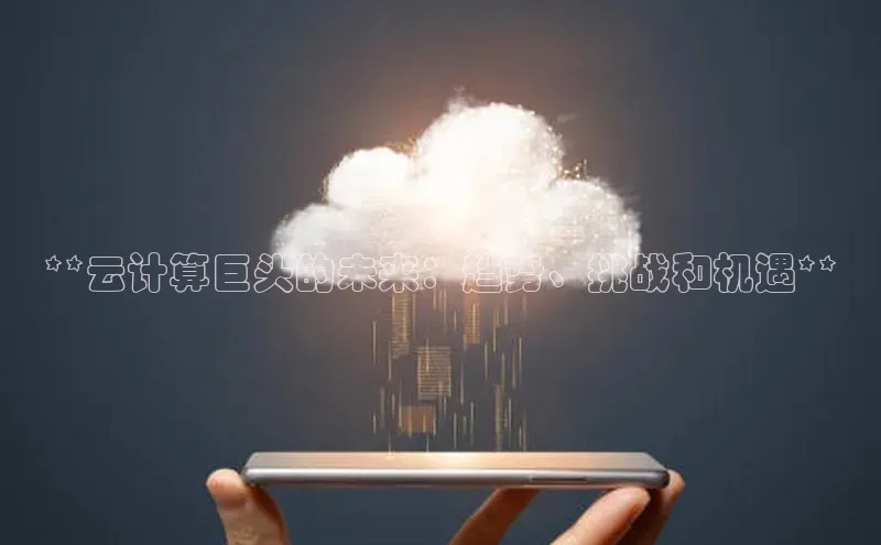 金年会电子游戏入口百度智能门户**云计算巨头的未来：趋势、挑战和机遇**