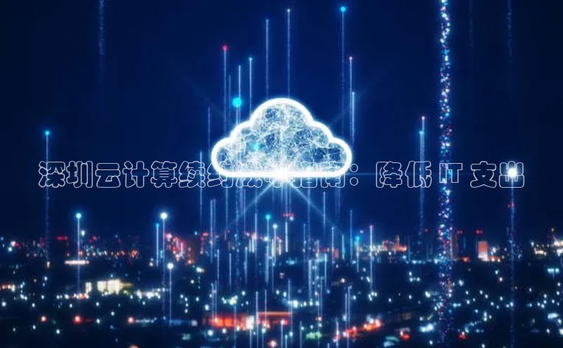 金年会-金字招牌百家号深圳云计算续约成本指南：降低 IT 支出