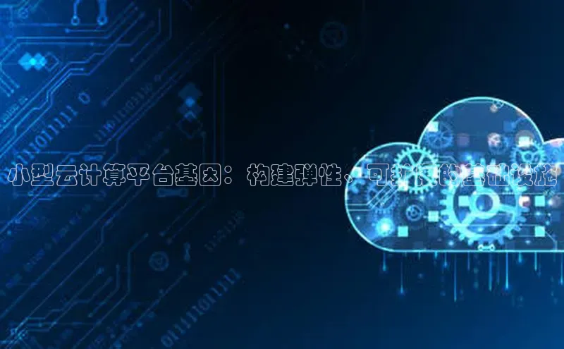 金年会百度信誉小型云计算平台基因：构建弹性、可扩展的基础设施