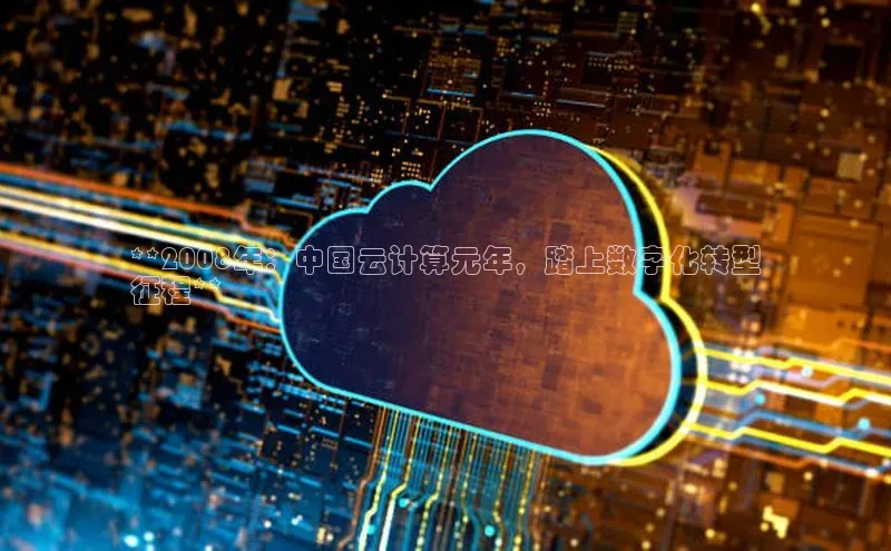金年会金字招牌6766猫眼**2008年：中国云计算元年，踏上数字化转型
征程**