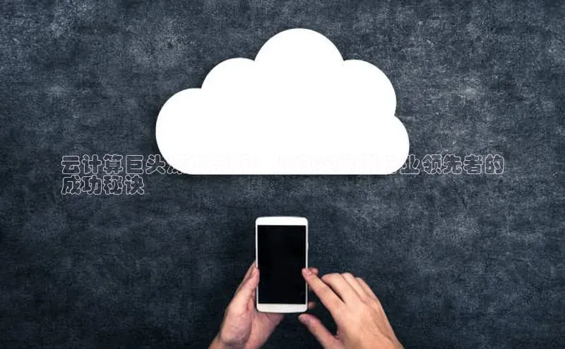 金年会vip百度百聘云计算巨头深度剖析：以真实案例行业领先者的
成功秘诀