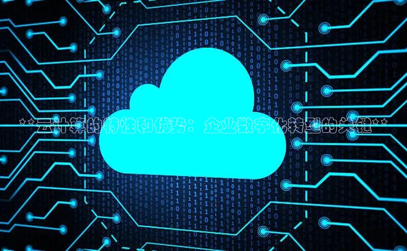 金年会网站入口视觉中国**云计算的特性和优势：企业数字化转型的关键**