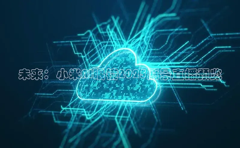 未来：小米AI眼镜2025愿景直播预览